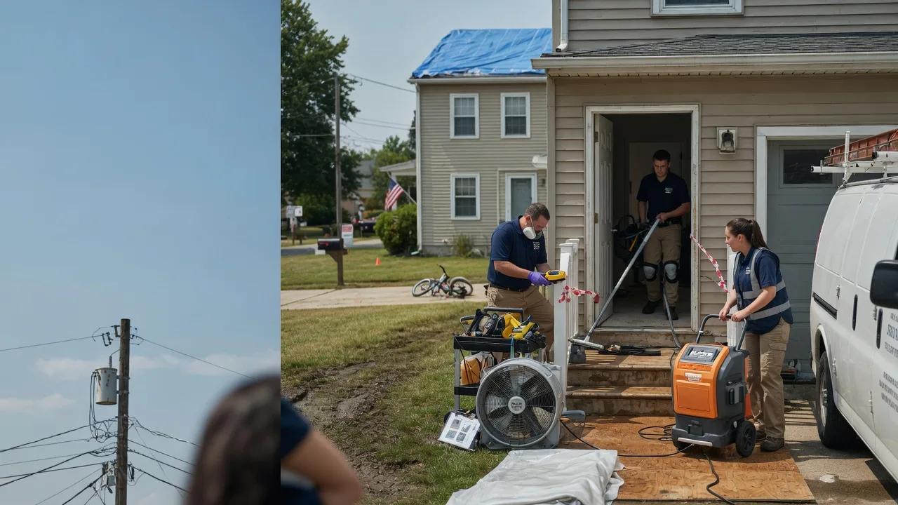 Water Damage Repair in Hughesville, MD near me